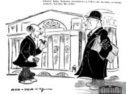 Karikatūra. Dienos naujienos, 1937 02 21