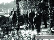 Prezidentas Antanas Smetona atvyksta į Karo mokyklą. Kaunas, 1927 m. rugsėjo 8 d. LCVA