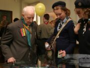 Scouts of all generations meet at the celebration of the 100th anniversary of World Scout organizations. Kaunas, May 12, 2007