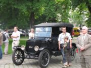 Nice old Ford at the opening ceremony of the exhibition. Kaunas, May 21, 2010