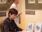 Parodos „Europa ant operacinio stalo: Pirmasis pasaulinis karas Luiso Ramakerso karikatūrose“ atidarymas. Kaunas, 2015 m. gegužės 26 d.