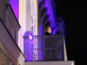 Prezidentas Kazys Grinius (aktorius Edvinas Vadoklis) prisimena dramatiškas perversmo akimirkas. Kaunas, 2016 m. lapkričio 26 d.