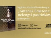 Dr. Ingridos Jakubavičienės knygos „Antanas Smetona: nelengvi pasirinkimai“ pristatymas