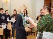 Gimnazistų protų mūšis „Prezidento institucija ir jauniausias valstybės prezidentas tarpukario Europoje Aleksandras Stulginskis“. Kaunas, 2025 m. balandžio 11 d. Gustinos Keturakytės nuotr.