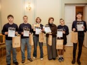 Gimnazistų protų mūšis „Prezidento institucija ir jauniausias valstybės prezidentas tarpukario Europoje Aleksandras Stulginskis“. Kaunas, 2025 m. balandžio 11 d. Gustinos Keturakytės nuotr.