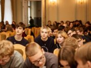 Gimnazistų protų mūšis „Prezidento institucija ir jauniausias valstybės prezidentas tarpukario Europoje Aleksandras Stulginskis“. Kaunas, 2025 m. balandžio 11 d. Gustinos Keturakytės nuotr.