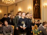 Gimnazistų protų mūšis „Prezidento institucija ir jauniausias valstybės prezidentas tarpukario Europoje Aleksandras Stulginskis“. Kaunas, 2025 m. balandžio 11 d. Gustinos Keturakytės nuotr.